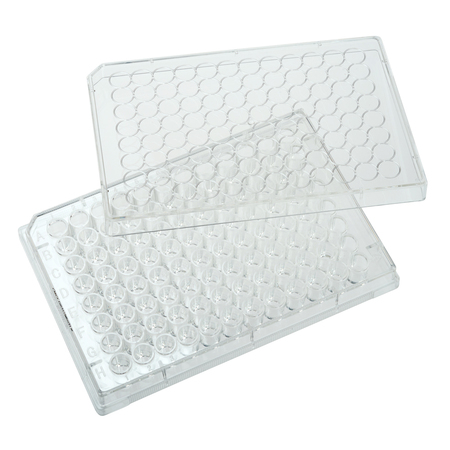 CELLTREAT Non-Treated Plate with Lid, 5/Pack, Sterile, 96-Well 229597